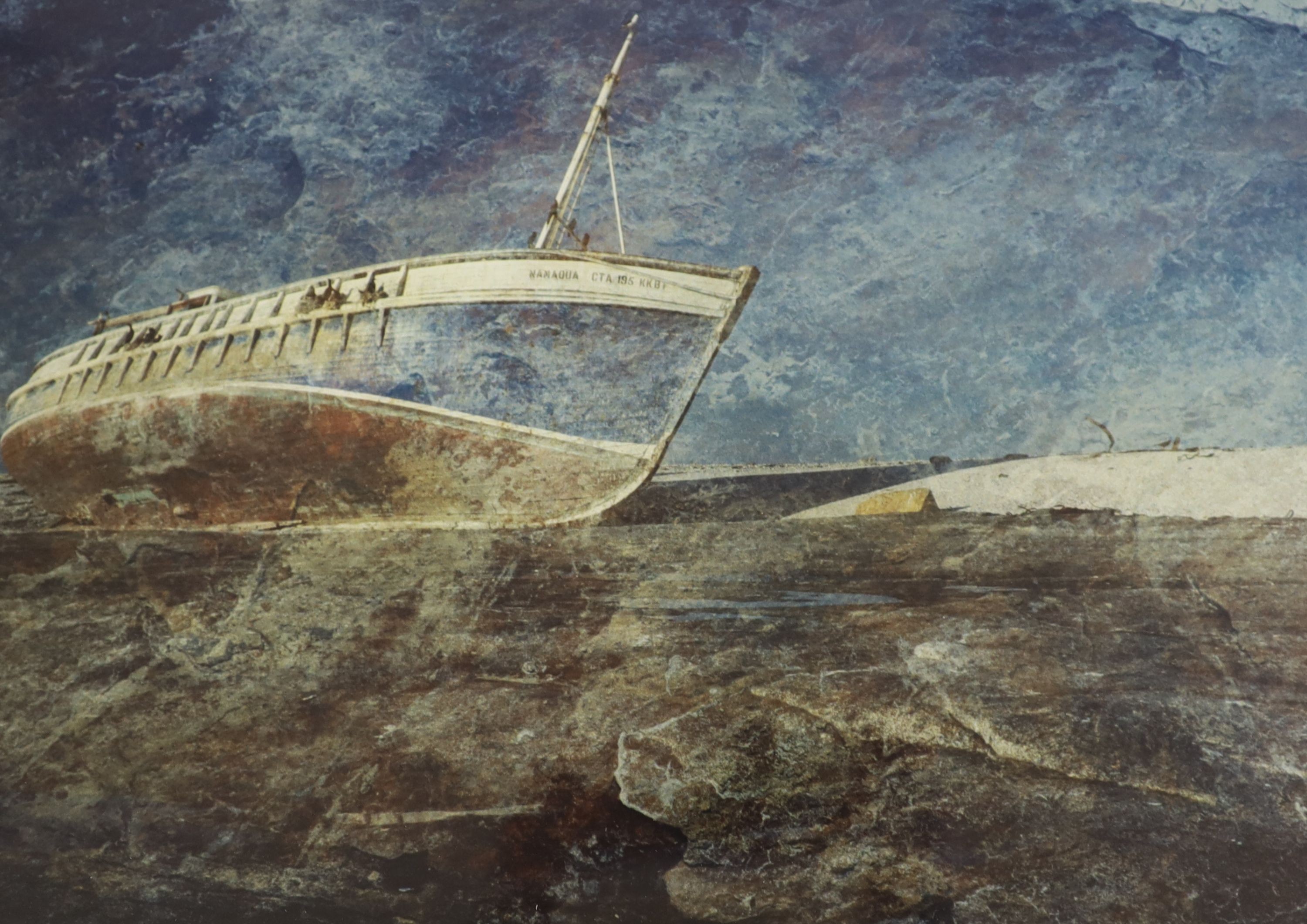 Seven assorted near contemporary colour photographs, largest 48 x 74cm